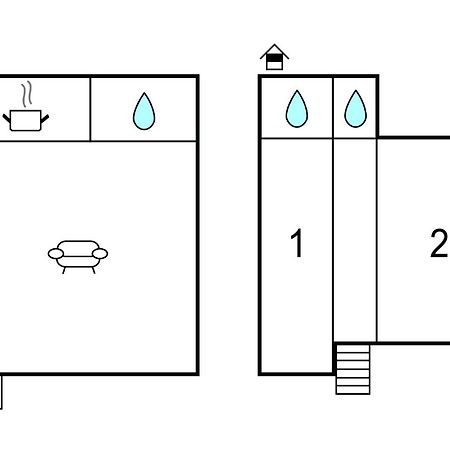 2 Bedroom Beautiful Home In ヴィンチ エクステリア 写真