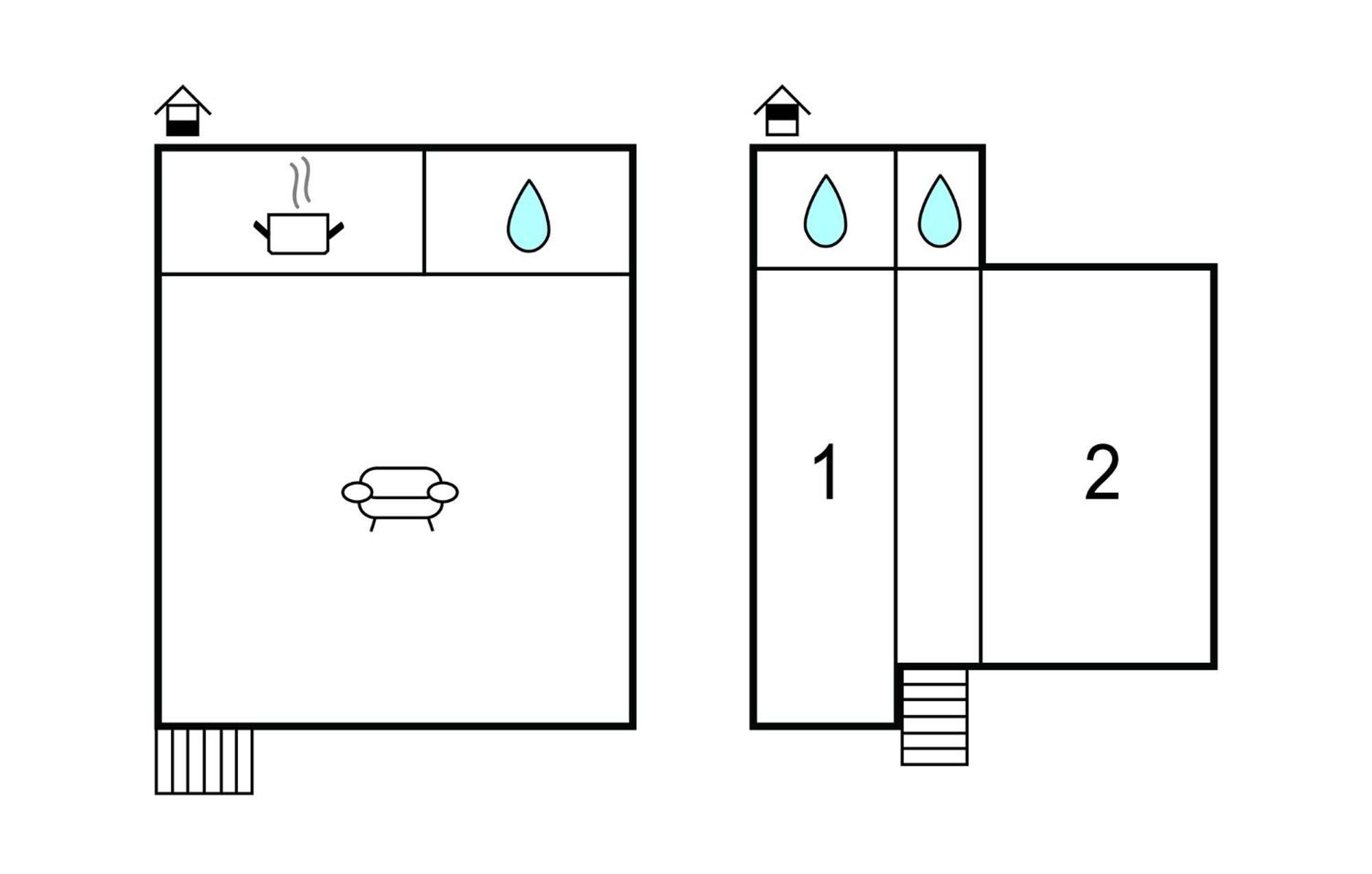 2 Bedroom Beautiful Home In ヴィンチ エクステリア 写真